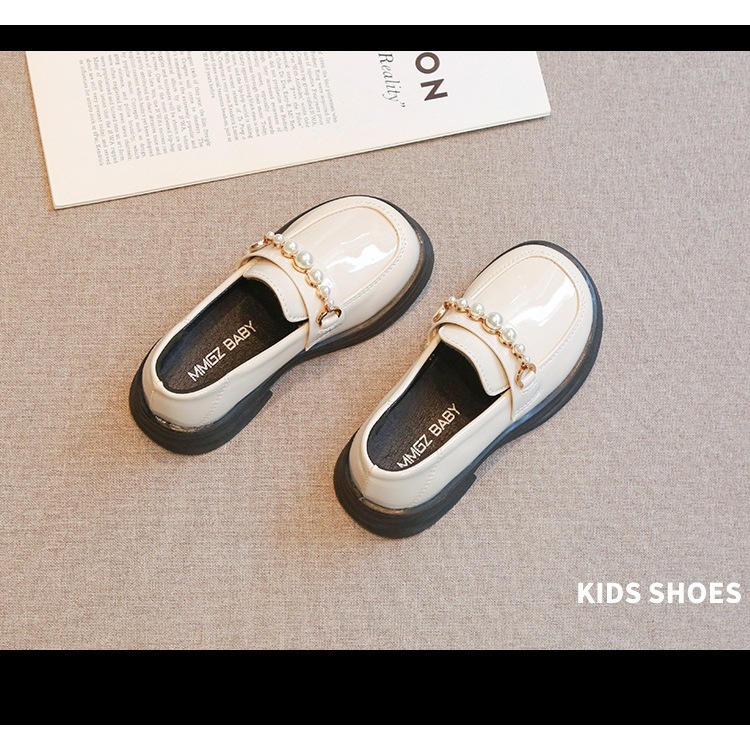 KIDSZONE รองเท้าคัทชูเด็กผู้หญิง สีพื้น ทรงเรียบ รุ่น V9005 - รูปที่ 3