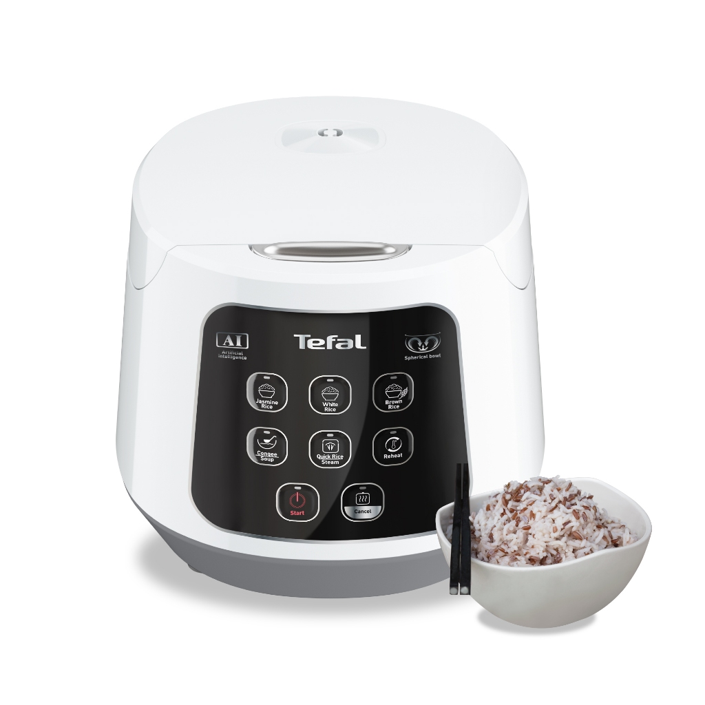 หม้อหุงข้าว หม้อหุงข้าวดิจิตอล ทีฟาล์ว TEFAL รุ่น RK730166 1 ลิตร