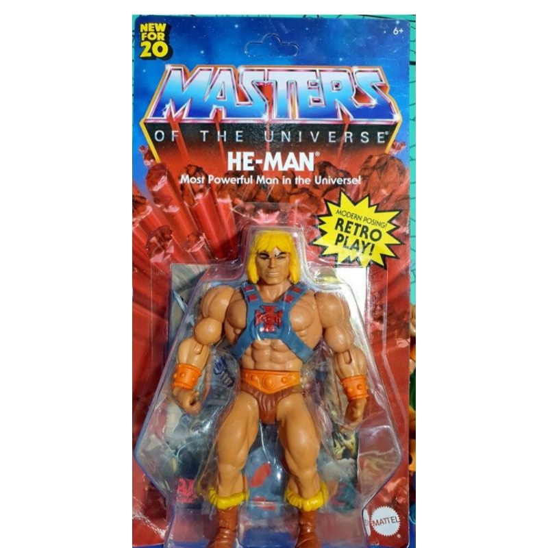 Mattel MOTU Origins He-Man 6-Inch Action Figure