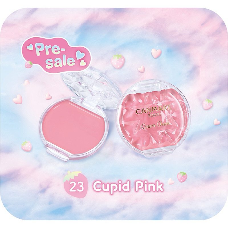 พร้อมส่ง บลัชครีม canmake เบอร์ 23 cupid pink