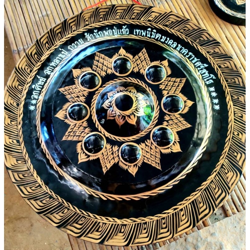ฆ้อง ขนาด 60 ซม. เสียงดี เสริมชื่อเสียง บารมี โชคลาภ***สินค้าขายดี*** - รูปที่ 3