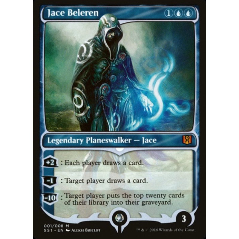 Jace Beleren การ์ด Magic The Gathering ของแท้ จากชุด Jace Spellbook