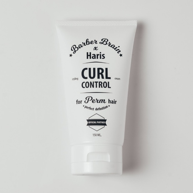 ครีมจับลอนผม BARBER BRAIN HARIS CURL CONTROL CREAM 150ml. BB-511