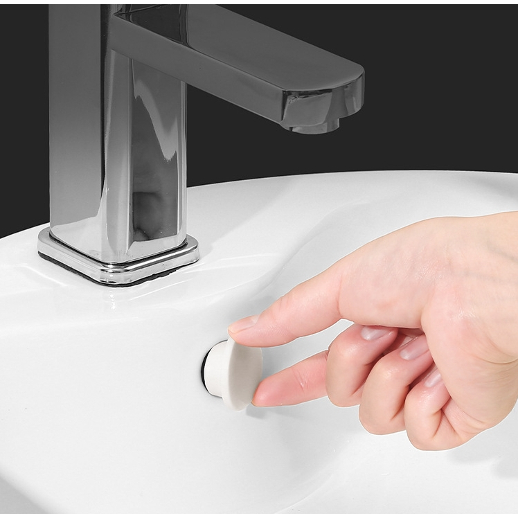 จุกยางปิดท่อระบายน้ําอ่างอาบน้ํา 1 ชิ้น / แหวนล้นอ่างล้างหน้า / ปลั๊กซีลอ่างล้างจาน สากล สําหรับ 22-24 มม.