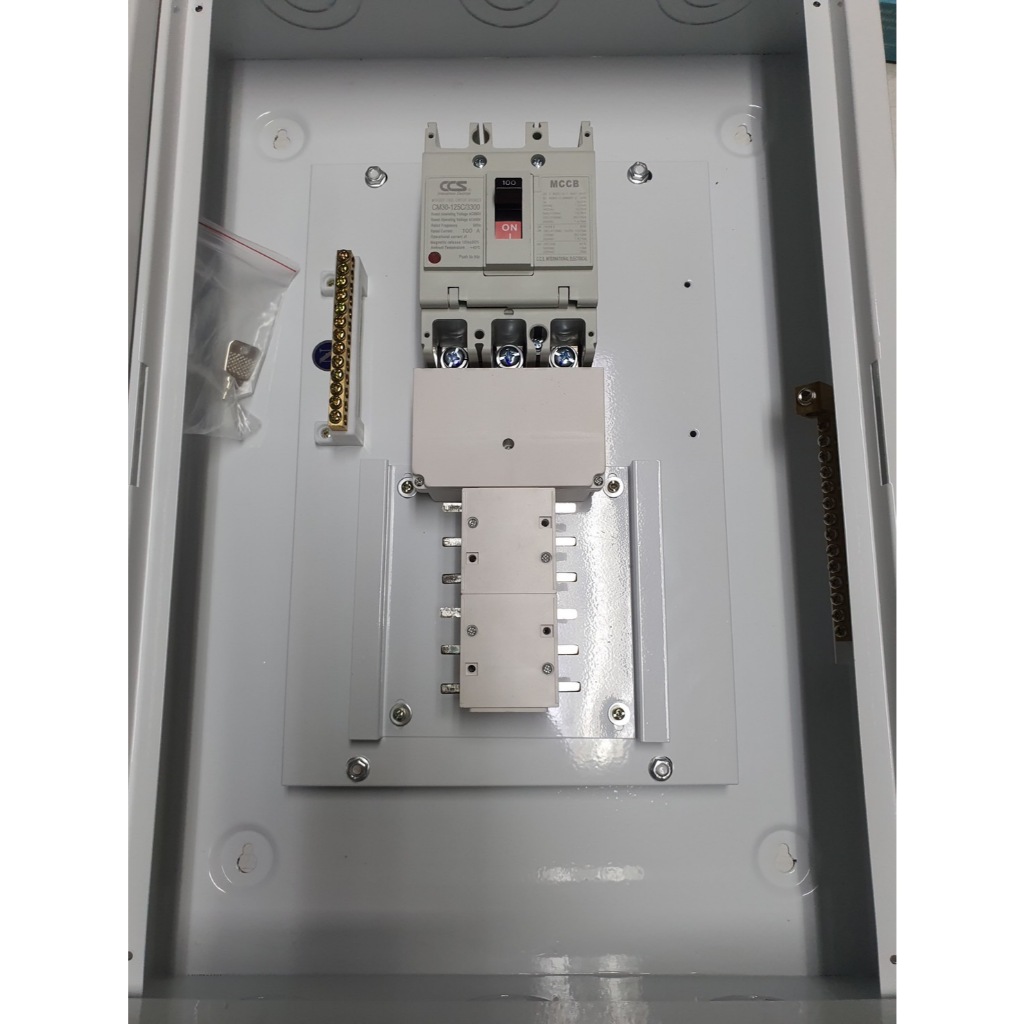 ตู้โหลดเซ็นเตอร์ 3 เฟส 12/18/24/36 ช่อง พร้อมเมน Load Center 50A / 63A / 80A / 100A / 125A (ไม่มีลูกย่อย) - รูปที่ 6