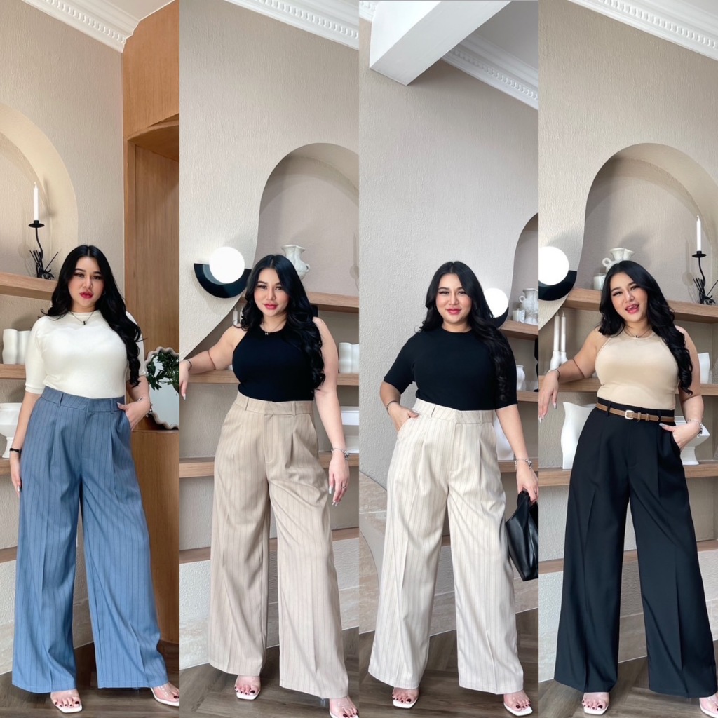 กางเกงขายาว รุ่น Mollypants53 : Plussizebymolly