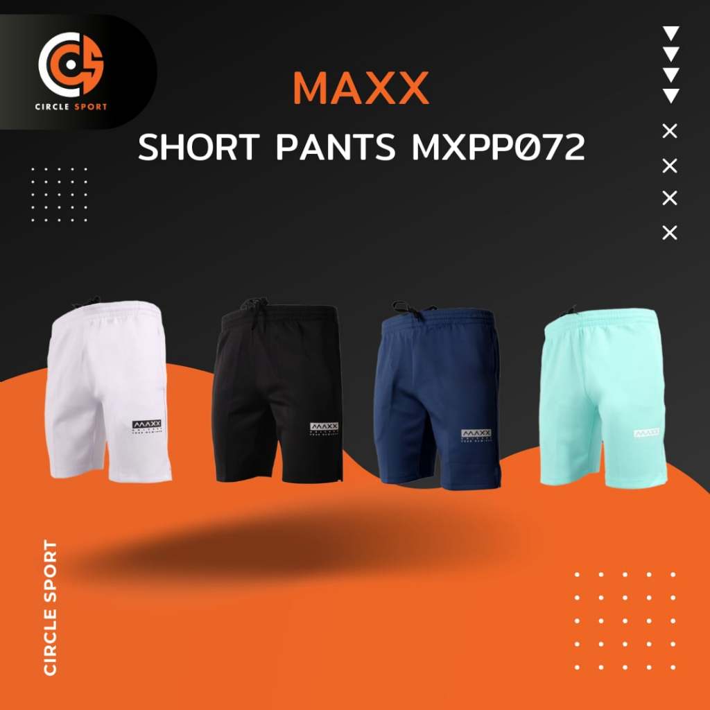 กางเกงแบดมินตัน Maxx Short Pants MXPP072 กางเกงขาสั้นออกกำลังกาย (สินค้าลิขสิทธิ์แท้ 100%)