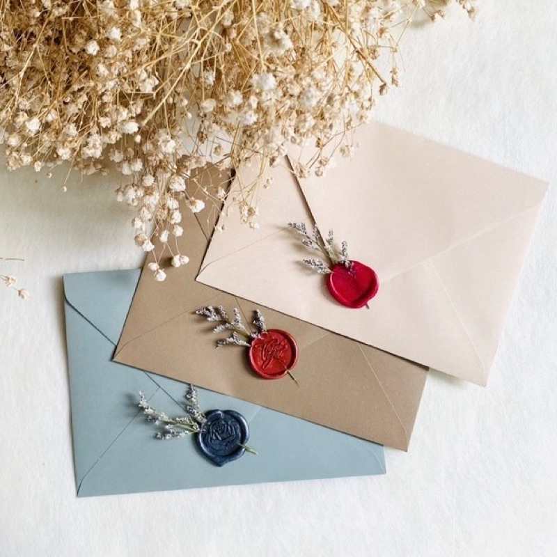 𝓁𝒾𝓁𝒾 ☆ #2 ตราประทับครั่งแซมแคสเปีย •แดง•น้ำตาลแดง•ดำ• waxseal
