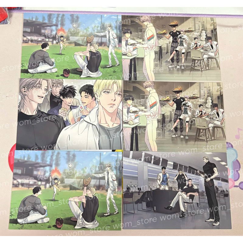 พร้อมส่ง - Lezhin zoom in - zoom out manhwa goods seungho kim dan seoin backlight painter of the night jinx shutline