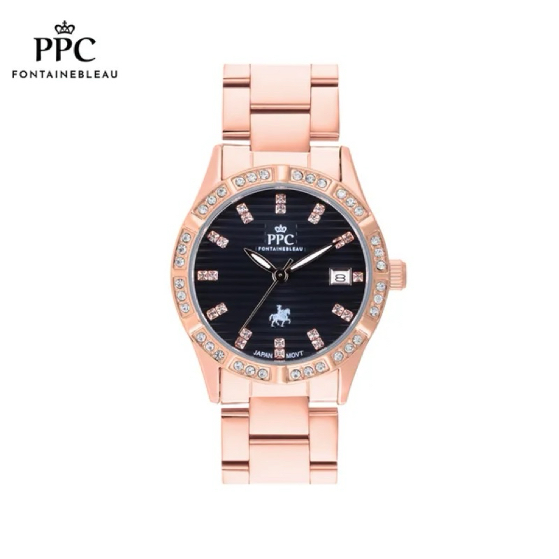 PPC FONTAINEBLEAU รหัส PPC-DF09 ของแท้100% ประกันศูนย์ไทย 1 ปี+กล่อง นาฬิกาข้อมือผู้หญิง