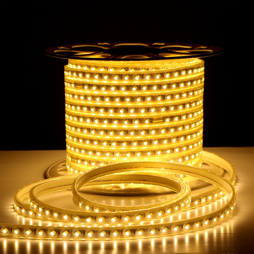 Hitek ไฟสายยางแบน LED 2835 แสงส้ม (WW)  ความยาว 1 เมตร