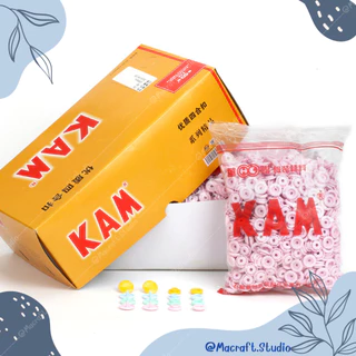 กระดุมแป๊ก snap งานพรีเมี่ยม KAM ของแท้100% เกรดอเมริกา สแน็ป T5 เกรด A กระดุมพลาสติก แบบกด คีม กระดุมแสน็ป