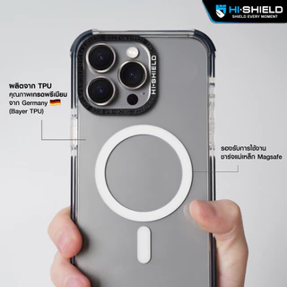 HI-SHIELD Magsafe Shockproof Case รุ่น Miffy002 [iPhone17/iPhone16/iPhone15/iPhone14] - เคสแม่เหล็ก