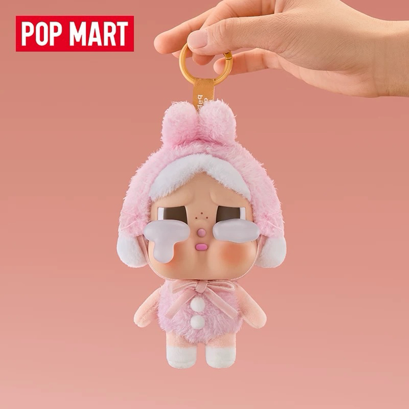 พร้อมส่ง (แท้ 100%) ยกบล็อก POPMART CRYBABY Tear Factory Series Vinyl Face Plush Blind Box Trendy Pendant Periphery