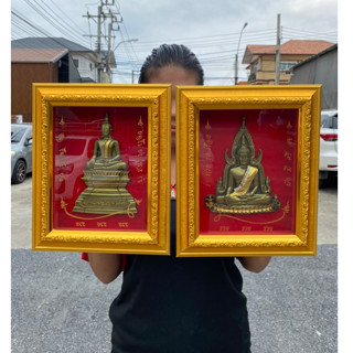 กรอบรูป พญาครุฑ กรอบงานมงคล กว้าง12นิ้ว ของขวัญ ของมงคล ของท…