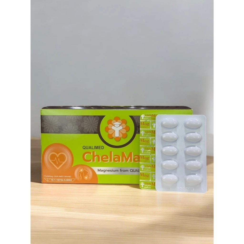 แมกนีเซียมChela Mag (Chelated Magnesium)(500เม็ด/ยกกล่อง)