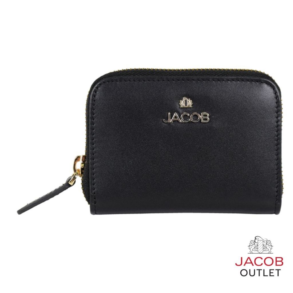 JACOB กระเป๋าหนังใส่บัตรสตรี - Leather Card Wallet Holder - รุ่น 62893