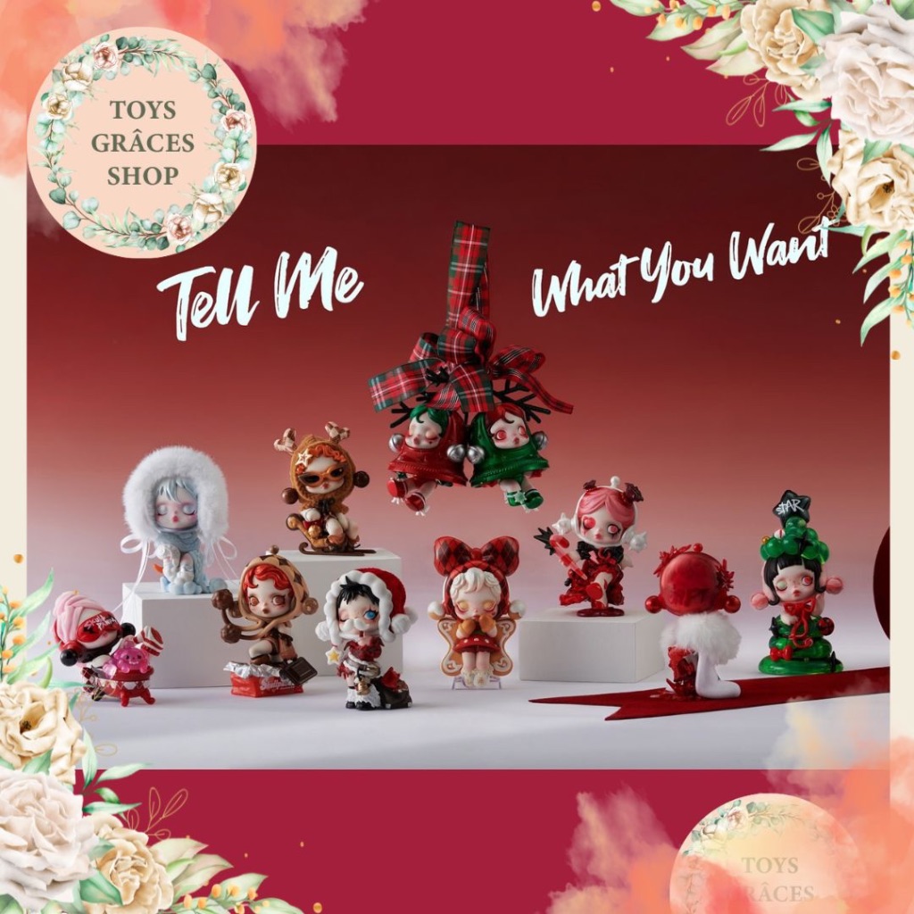พร้อมส่ง แบบยกกล่อง Skullpanda Tell Me What You Want Series