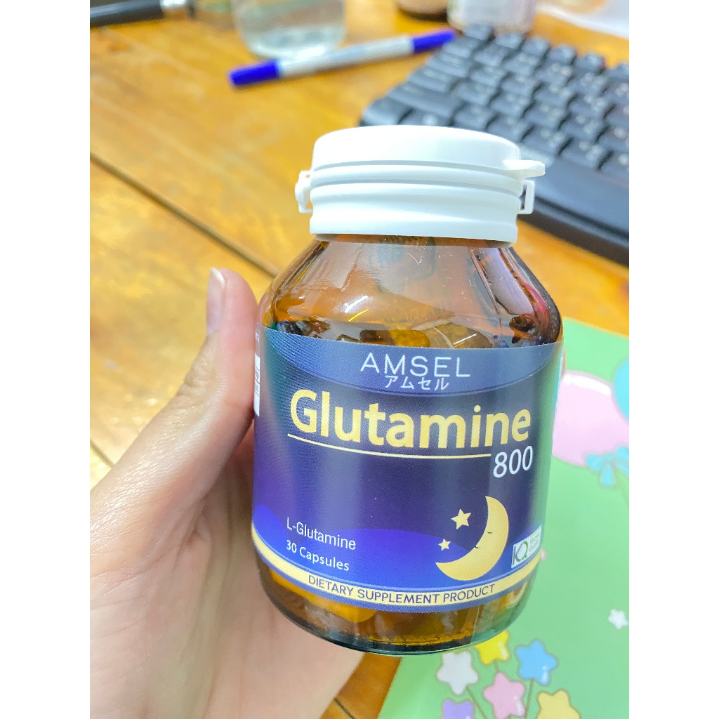 Amsel Glutamine 800 30แคปซูล