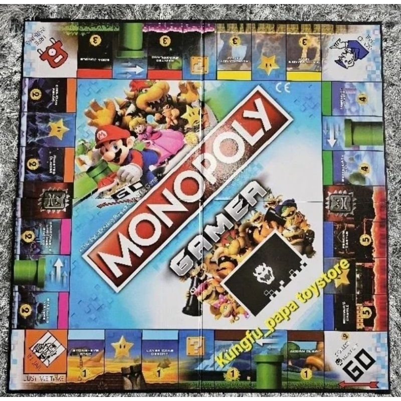 Monopoly mario เกมส์กระดาน ราคา ถูกที่สุด ดีลบีเคเค แกลเลอรีภาพที่ 2