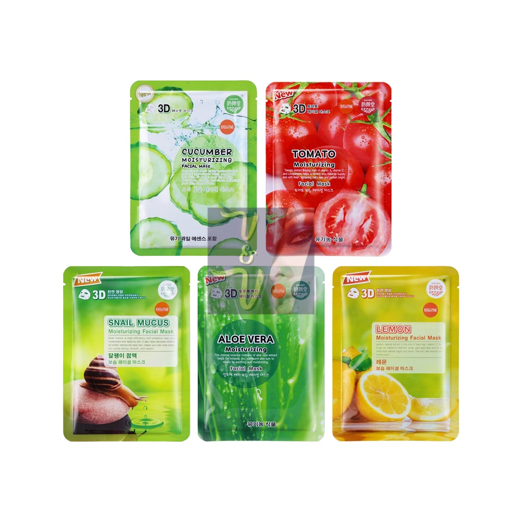 Belove East-Skin Facial Mask บีลอฟ มาร์คหน้า 3D