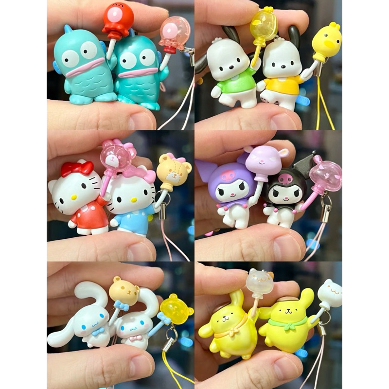 (Pre-order)[แยกตัว]ซองสุ่มSanrio Balloon Travel Mini ห้อยโทรศัพท์ได้