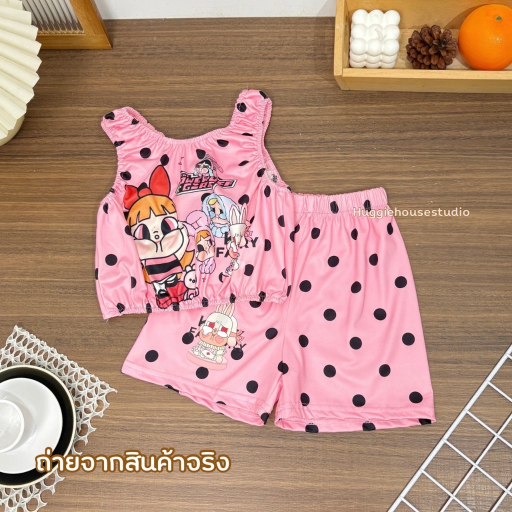 พร้อมส่ง น67-น70  3842 เซทลายจุด - รูปที่ 6