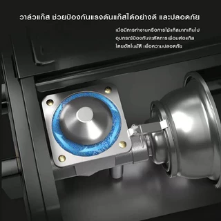 E_items เตาแก๊ส ปิคนิค ไฟกระจายทั่วเตา อาหารสุกง่าย ใช้ได้ทั้งแก๊สบ้าน และแก๊สกระป๋อง อลูมิเนียม ทนทาน A341