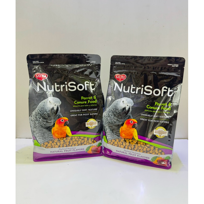 Sale ...Nutrisoft Parrot and counure เคธี่อาหารเม็ดนิ่ม (1.36kg.)
