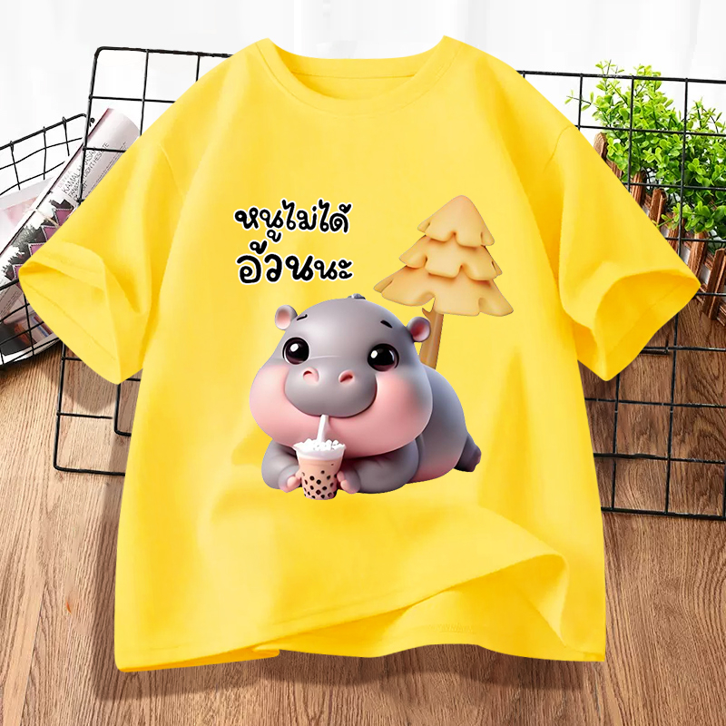 D989（พร้อมส่งจากไทย）เสื้อฮู้ดแขนยาว สำหรับชายและหญิง.ลายLABUBUแฟชั่นน่ารัก
