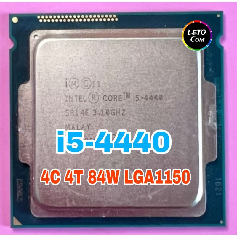 CPU i5-4440 3.1Ghz / Turbo 3.3Ghz/ 4คอร์ 4เทรด / 84W / 22NM