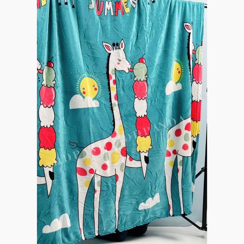 ผ้าห่มนาโน มีถุงหิ้ว ขายส่งถูกที่สุด ผืนใหญ่ 150x175cm มีพร้อมส่ง