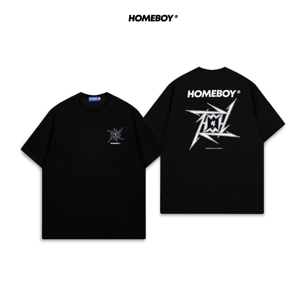 HOMEBOY เสื้อยืด UNISEX มี reflex สะท้อนแสง รุ่น HB.REFLEXION