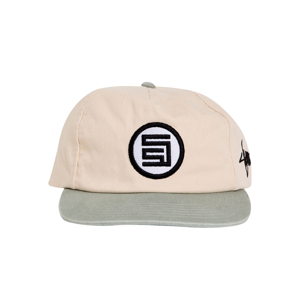 S/ Double S-Dot Snapback (SAGE GREEN)