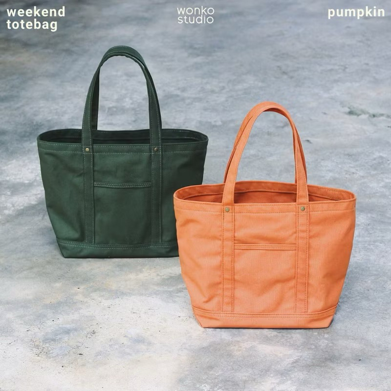 Weekend Totebag (m) กระเป๋าผ้าแคนวาส (pre-order)