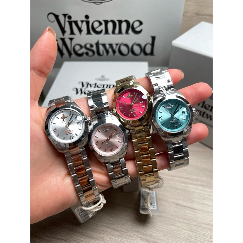พร้อมส่งในไทย นาฬิกาข้อมือ Vivienne Westwood รุ่น Fenchurch ของแท้