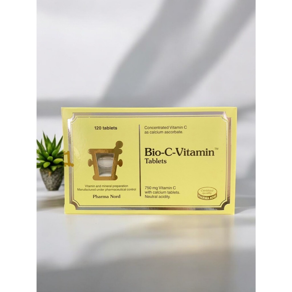 1 แถม 1 Bio-C-Vitamin วิตามินซี 750 มิลลิกรัม by Pharmanord 120 แคปซูล
