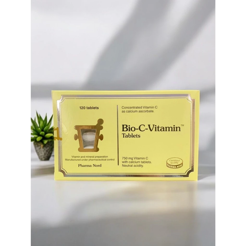 1 แถม 1 Bio-C-Vitamin วิตามินซี 750 มิลลิกรัม by Pharmanord 120 แคปซูล