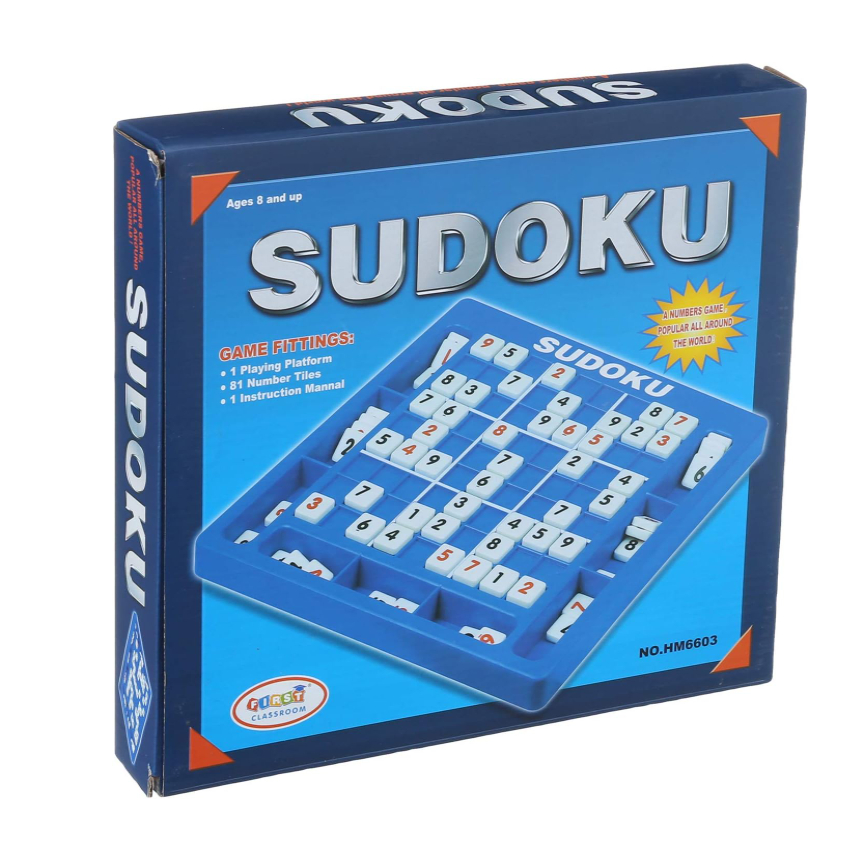พร้อมส่ง Sudoku เกมส์กระดาน ซุโดกุ ถอดรหัสปริศนาตัวเลข 9x9 ช่อง  ฝึกทักษะการสังเกต และการวิเคราะห์