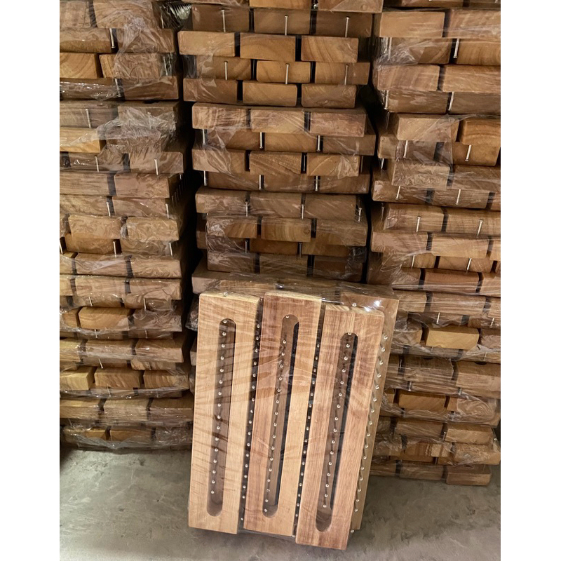 บล็อกไม้ตะปูถักผ้าพันคอ16,20,35หลักราคายกแพ๊ค(1โหล12ชิ้น)(เฉพาะ35หลักแพ๊ค 6 ชิ้น) สินค้าพร้อมส่ง
