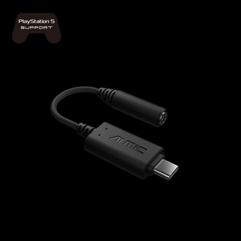 ASUS AI Noise-Canceling Mic Adapter สินค้าเป็นของใหม่ค้างสต๊อกยังไม่เคยแกะกล่องสภาพ 100% พร้อมส่งครับ