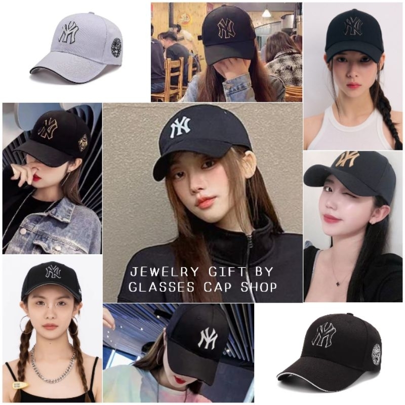 พร้อมส่ง หมวกแก๊ป หมวกเบสบอล ปักอักษรตัว N ผ้าหนาทรงสวย [ร้านไทย จัดส่งจากกรุงเทพ]