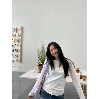 CoCo Top 🩰 เสื้อแขนยาวพอดีตัว (beamed.bkk)