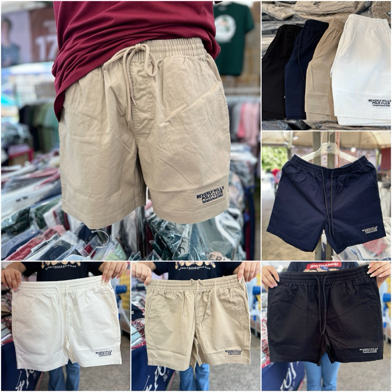 พร้อมส่ง!!!New!!!Beverly Hills Polo Club กางเกงขาสั้นเอวผูกเชือก