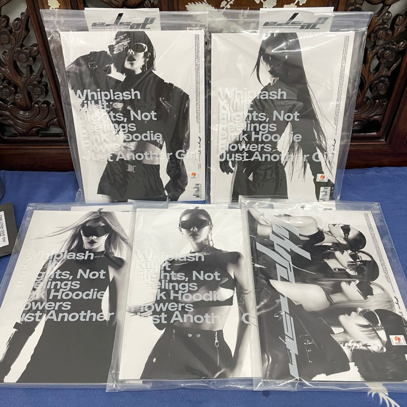 [เติมของเรื่อยๆ] อัลบั้ม aespa Whiplash [beat ver.] เลือกปก ไม่แกะซีล or แกะ เลือกการ์ด