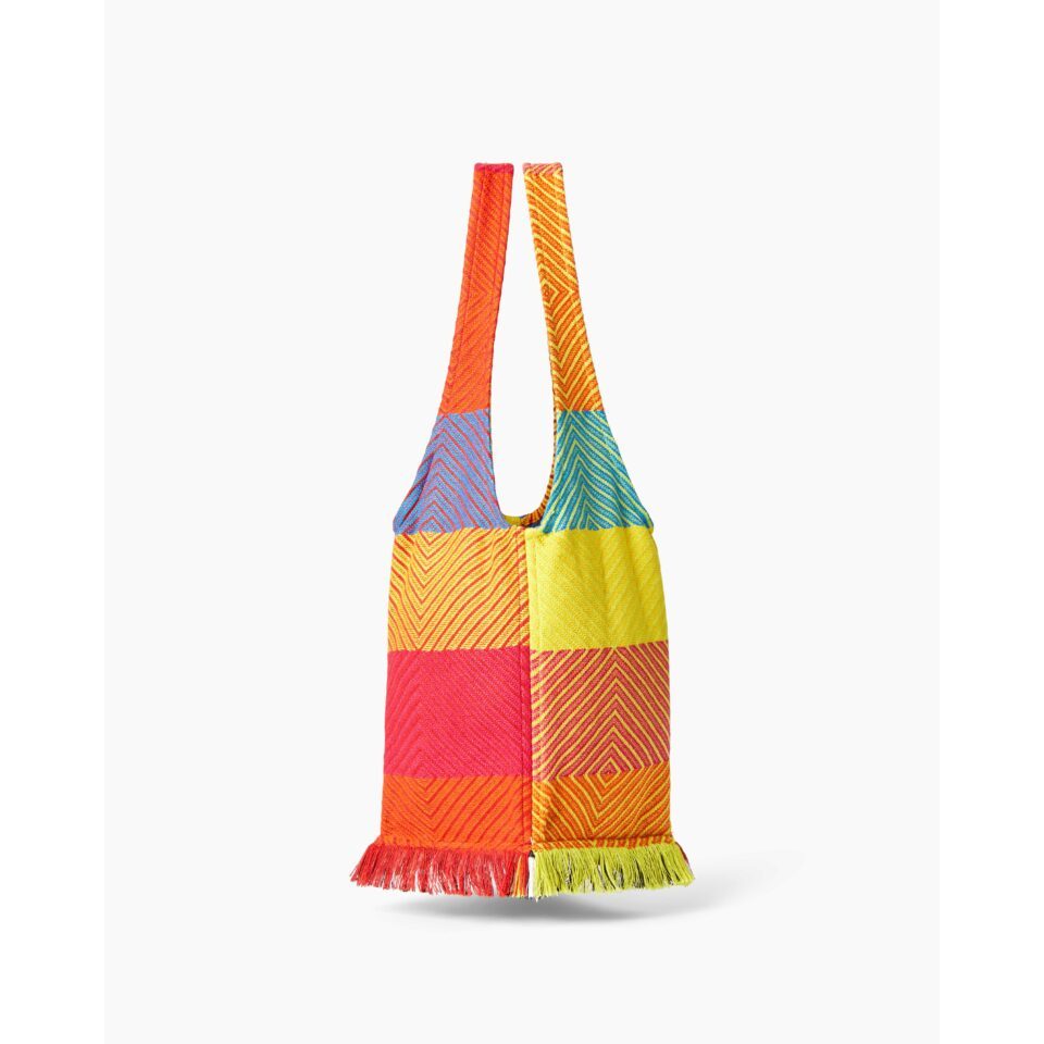 DoiTung กระเป๋าผ้าดอยตุง SS24(PET)/BAG4 Yellow – Red – Blue