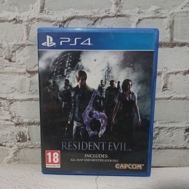 แผ่นเกมส์PS4 RESIDENT EVIL 6 มือสอง