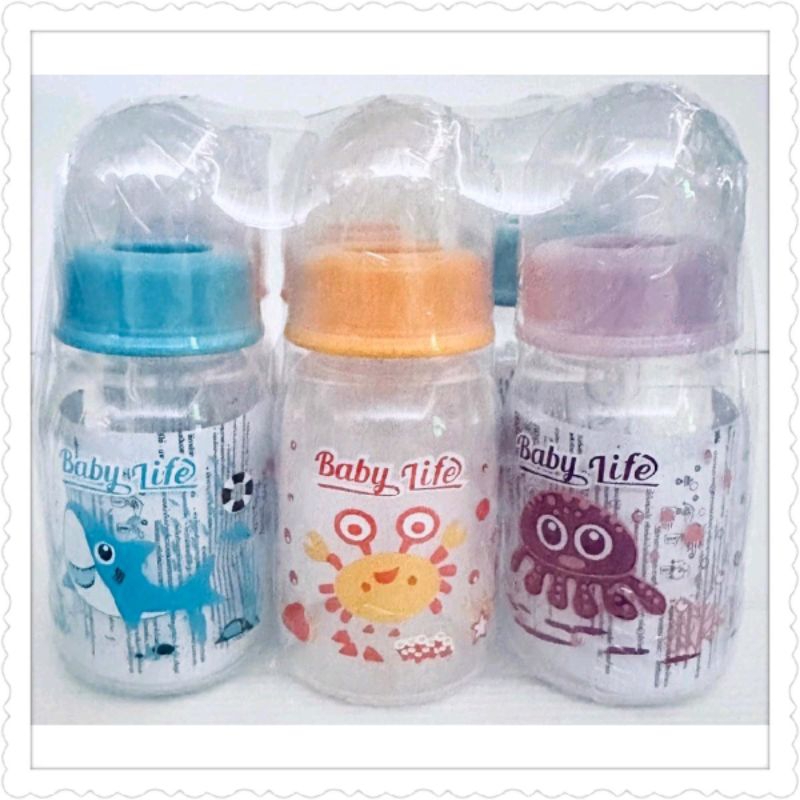 ขวดนม4ออนซ์ คละลาย คละสี ราคายกโหล12ชิ้น