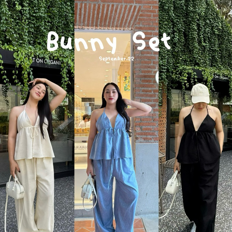 𝐁𝐮𝐧𝐧𝐲 𝐒𝐞𝐭 🐰🌷✨ ชุดเซ็ตสาวอวบ พลัสไซซ์น่ารักๆ 🌻🧁