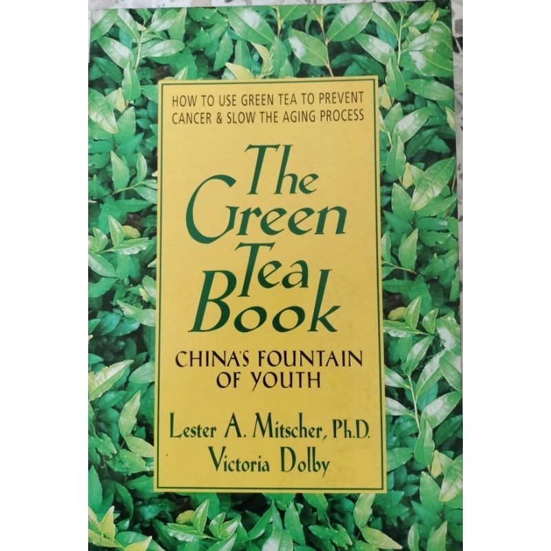 The Green Tea Book China Fountain of Youth Lester A. Mitscher หนังสือภาษาอังกฤษ